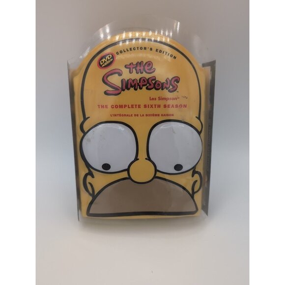 The Simpsons - Season 6 (DVD, 2005, 4-Disc Set, Bilingual version) - Picture 1 of 6